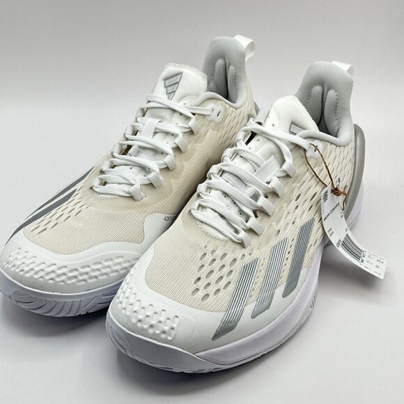 Women’s Adidas Adizero Cybersonic Tennis Pickleball Shoes White IG9516 Size 8New - Picture 1 of 11